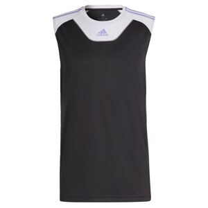 ADIDAS PERFORMANCE Funkčné tričko 'AEROREADY'  čierna / biela