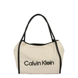 Calvin Klein Shopper  tmelová / čierna