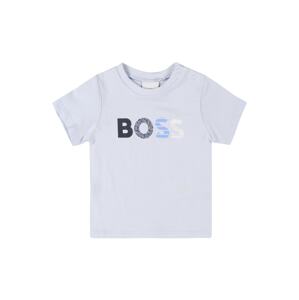 BOSS Kidswear Tričko  svetlomodrá / námornícka modrá / azúrová / biela