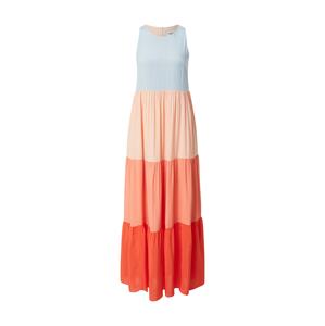 Essentiel Antwerp Letné šaty 'BENTE'  broskyňová / oranžovo červená / lososová / svetlomodrá
