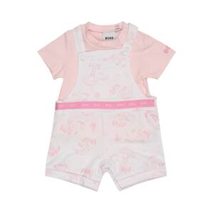 BOSS Kidswear Set  biela / ružová / ružová