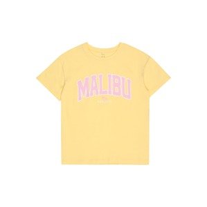 Guppy Tričko 'HELLEN'  žltá / ružová / biela