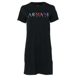ARMANI EXCHANGE Šaty  čierna / svetlomodrá / fialová / svetloružová / svetločervená