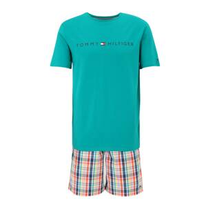 Tommy Hilfiger Underwear Krátke pyžamo  tyrkysová / zmiešané farby