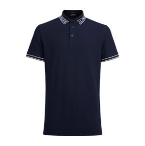 J.Lindeberg Funkčné tričko 'Austin'  námornícka modrá / biela
