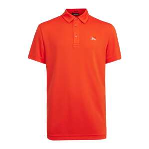 J.Lindeberg Funkčné tričko  oranžovo červená / biela