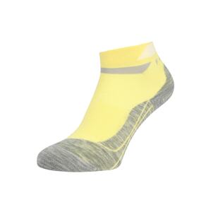 FALKE Športové ponožky 'FALKE'  svetložltá / sivá melírovaná / krémová