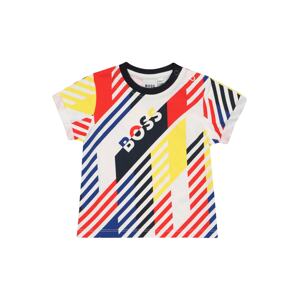 BOSS Kidswear Tričko  biela / zafírová / žltá / červená / námornícka modrá