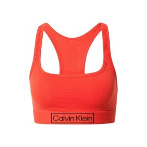Calvin Klein Underwear Podprsenka  oranžovo červená / čierna
