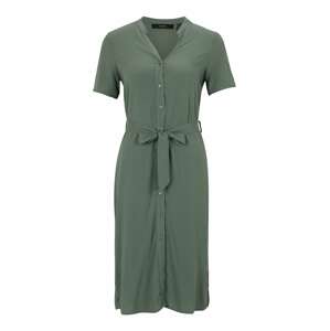 Vero Moda Petite Košeľové šaty 'VICA'  zelená