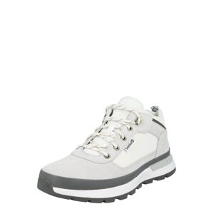 TIMBERLAND Športové šnurovacie topánky  svetlosivá / biela