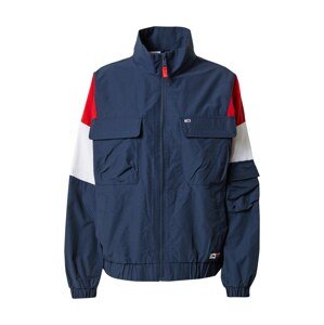 Tommy Jeans Prechodná bunda 'Archive'  námornícka modrá / červená / biela
