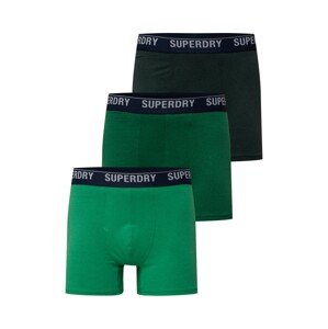 Superdry Boxerky  námornícka modrá / svetlosivá / zelená / jedľová / trávovo zelená