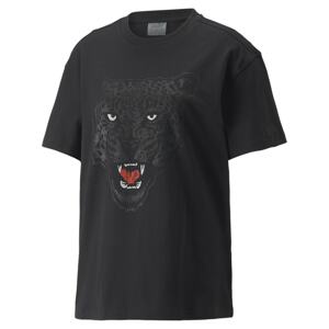 PUMA Funkčné tričko 'Swish'  čierna / zmiešané farby