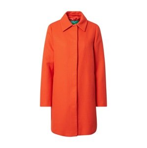 UNITED COLORS OF BENETTON Prechodný kabát  neónovo oranžová