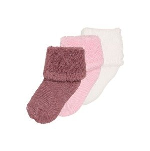 LILIPUT Ponožky  ružová / rosé / biela