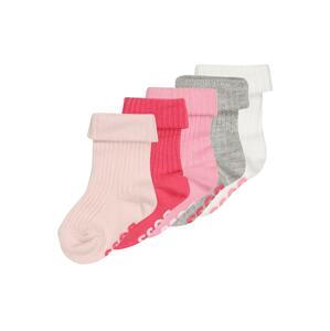 BOSS Kidswear Ponožky  sivá / pitaya / pastelovo ružová / svetloružová / biela