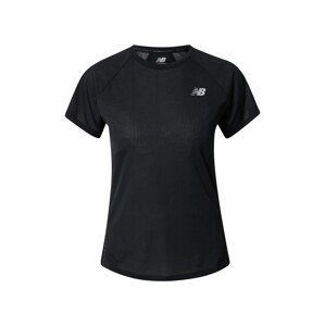 new balance Funkčné tričko 'Impact Run'  sivá / čierna / biela