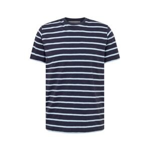 By Garment Makers Tričko 'Pax'  námornícka modrá / svetlomodrá