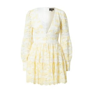 Bardot Košeľové šaty 'VENICE'  biela / svetložltá