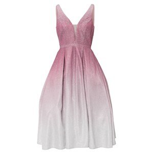 mascara Kokteilové šaty  svetlosivá / ružová / rosé