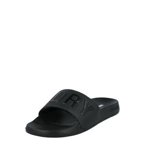 Superdry Plážové / kúpacie topánky  čierna