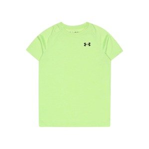 UNDER ARMOUR Funkčné tričko 'Tech 2.0'  neónovo zelená / čierna