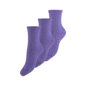 PIECES Ponožky 'Sebby'  svetlofialová / modrá