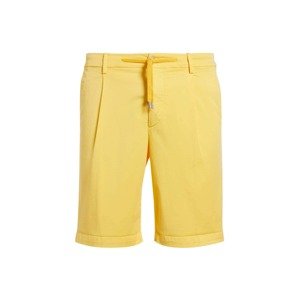 Boggi Milano Plisované nohavice  žltá
