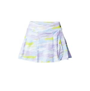 ASICS Športová sukňa  pastelovo fialová / svetlomodrá / biela / trstinová