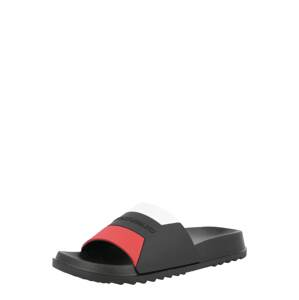 ANTONY MORATO Plážové / kúpacie topánky 'SHANE'  čierna / biela / červená