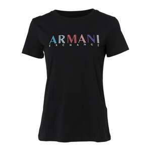 ARMANI EXCHANGE Tričko  čierna / zmiešané farby