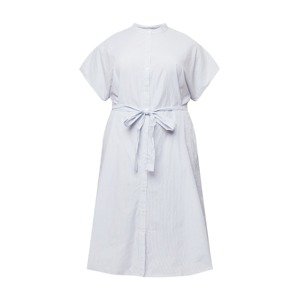 EVOKED Košeľové šaty 'Tylla'  svetlomodrá / biela