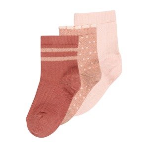 mp Denmark Ponožky 'ELLA'  púdrová / svetloružová / pitaya