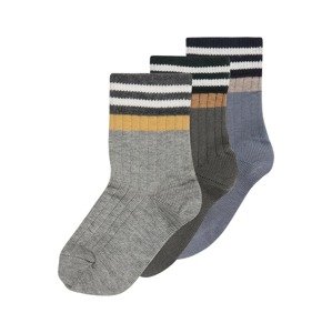mp Denmark Ponožky 'Alf'  sivá melírovaná / modrosivá / šedobiela / čierna / olivová