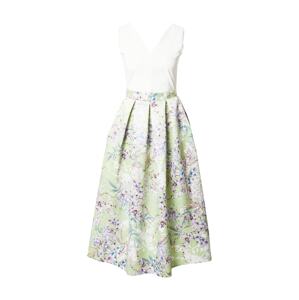 Closet London Kokteilové šaty  svetlomodrá / svetlozelená / svetlofialová / biela