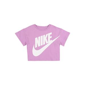 Nike Sportswear Tričko 'ICON FUTURA'  svetlofialová / biela