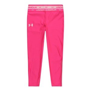 UNDER ARMOUR Športové nohavice  béžová / ružová / tmavoružová