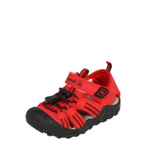 Kamik Sandále 'CRAB'  červená / čierna