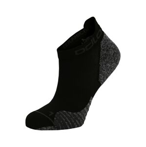 ODLO Športové ponožky 'Ceramicool'  čierna / sivá / biela