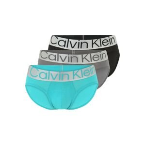Calvin Klein Underwear Nohavičky  tyrkysová / sivá / striebornosivá / čierna