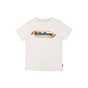 BILLABONG Funkčné tričko 'SEVENTY'  tmavomodrá / oranžová / červená / biela