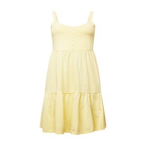 Vero Moda Curve Letné šaty 'ASTRID'  pastelovo žltá