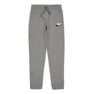 Nike Sportswear Nohavice  tmavomodrá / sivá melírovaná / biela
