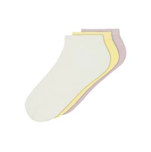 NAME IT Ponožky 'Vira'  krémová / žltá / fialová