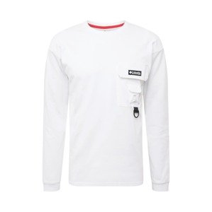 COLUMBIA Funkčné tričko 'Field Creek™'  biela / čierna