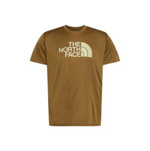 THE NORTH FACE Funkčné tričko 'REAXION'  medená / šedobiela