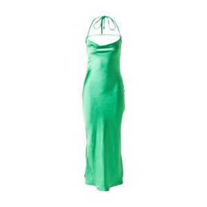 Gina Tricot Večerné šaty 'Sanjana'  zelená