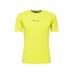 Champion Authentic Athletic Apparel Funkčné tričko  žltá / čierna