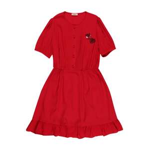 N°21 Šaty  červená / čierna